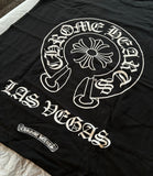 T-shirt Chrome Hearts Pocket Crew Black Las Vegas Exclusive