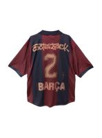 TRAVIS SCOTT X NIKE X FC BARCELONA RETRO 2000/01 HOME SKELETON JERSEY MULTICOLOR