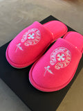 Slipper Chrome Hearts Pink Exclusive Malibu