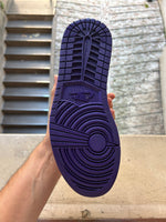 Jordan 1 High Court Purple White USED