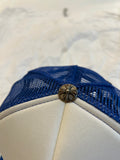 Trucker Hat Chrome Eyechart Blue