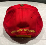 Hat Chrome Hearts CH logo Red