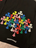 T-shirt Chrome Hearts Multi Color Cross