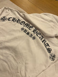 Zip Hoodie Chrome Hearts Pocket Crew White USA