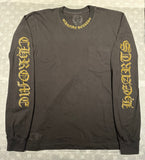 Long Sleeve Chrome Hearts Pocket Crew