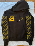 Off-White Splash Arrow Skate Hoodie Black
