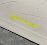 T-shirt Chrome Hearts Pocket Crew Neon White