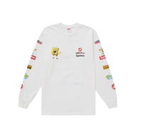 T-shirt Supreme SpongeBob/Castelli Racing L/S White