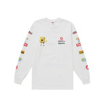 T-shirt Supreme SpongeBob/Castelli Racing L/S White