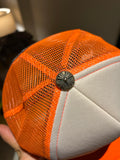Trucker Hat Chrome Hearts Cementary Neon Orange USED