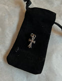 Pendant Chrome Hearts Baby Fat Silver Diamond