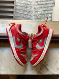 Nike Dunk Low Off-White University Red USED