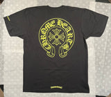 T-shirt Chrome Hearts Pocket Crew Neon Black