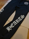 Pants Chrome Hearts logo Black