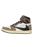 Jordan 1 High Travis Scott Cactus Jack Mocha USED