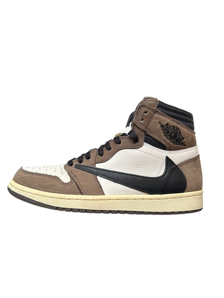 Jordan 1 High Travis Scott Cactus Jack Mocha USED