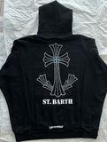 Hoodie Chrome Hearts ST. Barth Exclusive Black
