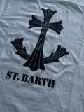 Long Sleeve Chrome Hearts ST. Barth Exclusive White
