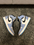 Jordan 1 High White University Blue Black USED