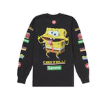Supreme SpongeBob/Castelli Racing L/S Tee Black