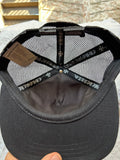Trucker Hat Chrome Hearts FUCK Leather Black