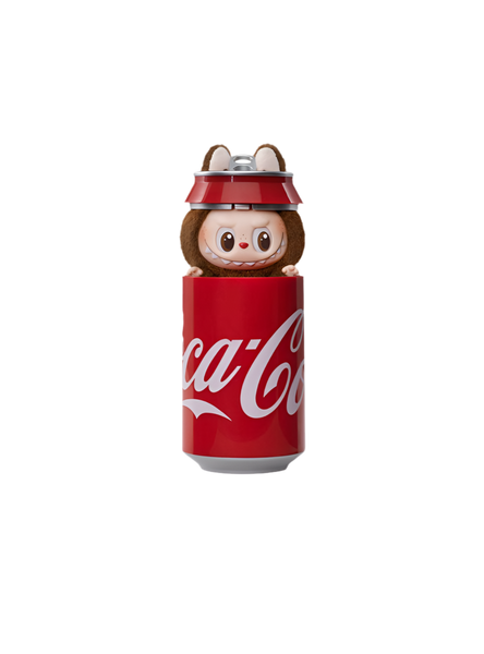 POP MART LABUBU THE MONSTERS COCA COLA SERIES MYSTERIOUS GUEST VINYL PLUSH FIGURE 1 OF 1 SECRET