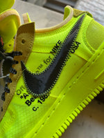 Nike Air Force 1 Low Off-White ''Volt'' USED