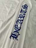 Long Sleeve Chrome Hearts White Blue