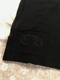 T-shirt Chrome Hearts Scroll Logo Black