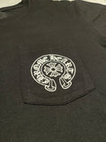 T-shirt Chrome Hearts Pocket Crew Black