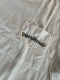 T-shirt Chrome Hearts Pocket Crew White USA