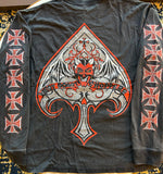 Long Sleeve West Coast Coppers Dark Grey Devil
