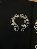 Crewneck Chrome Hearts Horeshoe Black