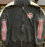Zip Hoodie West Coast Coppers Dark Grey Spider