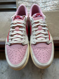 Jordan 1 low Travis Tropical Pink USED