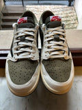 AIR JORDAN 1"Travis Scott - Medium Olive" USED