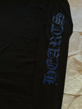 Long Sleeve Chrome Hearts Black Blue
