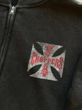 Zip Hoodie West Coast Coppers Dark Grey Spider
