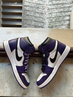 Jordan 1 High Court Purple White USED