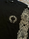 Long Sleeve Chrome Hearts Horeshoe Black