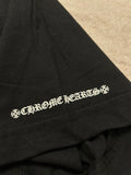 T-shirt Chrome Hearts Scroll Logo Black