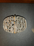 Cementary Buckle with Chrome Hearts Belt