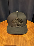 Trucker Hat Chrome Hearts Cementary Pony Black