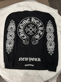 Long Sleeve Chrome Hearts Horeshoe Black NYC Exclusive