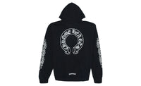 Felpa Chrome Hearts Horse Shoe Floral nero