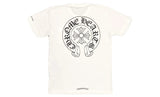 T-shirt con tasca con logo a ferro di cavallo Chrome Hearts Bianco