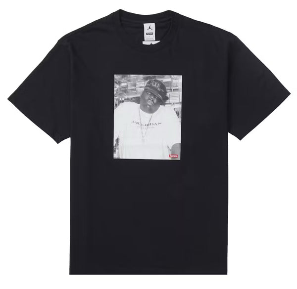 Supreme Jordan Biggie T-shirt Black