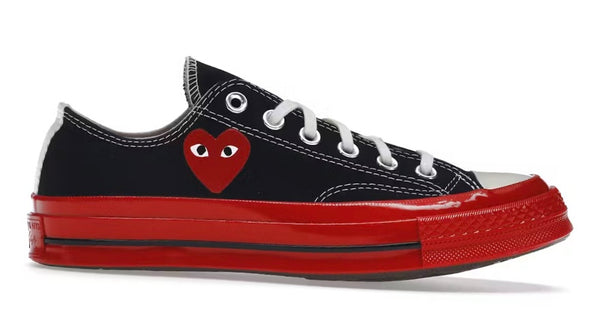 Converse Chunk Taylor All Star 70 Ox Comme des Garçons Play Red Black