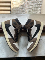 Jordan 1 High Travis Scott Cactus Jack Mocha USED
