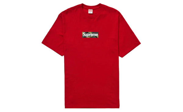 Supreme Box Logo Tee Camo (FW23) Red